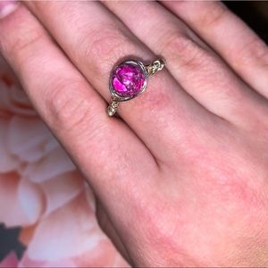 Handmade wire wrapped ring